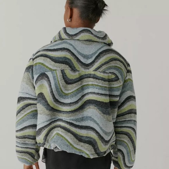 NWOT BDG Isla Wool Puffer Jacket - Picture 9 of 9